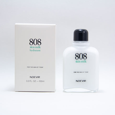 Noevir 808 Skin Milk, 3.3 fl oz:   Noevir’s 4 natural bases provide skin with it’s natural moisturizer to help prevent the formation of wrinkles to promote healthy looking skin with a smooth appearance and texture. The healing capabilities of aloe extract combined with the moisturizing and soothing properties of horse chestnut, fennel, and carrot extract work synergistically to replenish the skin with essential moisture.