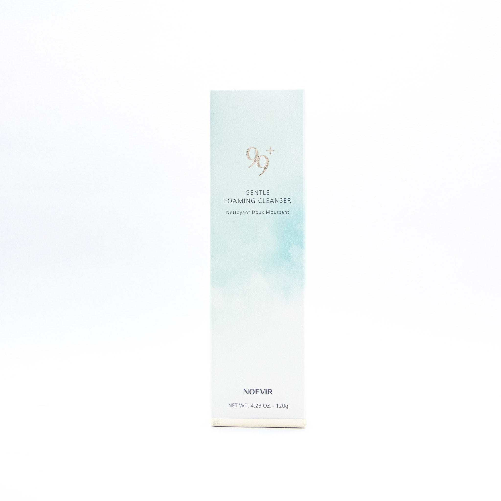 Noevir 99+ Gentle Foaming Cleanser, 4.23 oz:   Thoroughly and gently cleanses skin without stripping it of its essential moisture. The luxurious foam provides even the most sensitive skin a refreshing cleansing experience and leaves it feeling clean and soft; not dry.