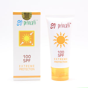 EV Princess Extreme Protection 100 SPF Sunblock Lotion (Color)