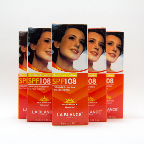 La Blance SPF 108 Sunblock - Lot of 5
